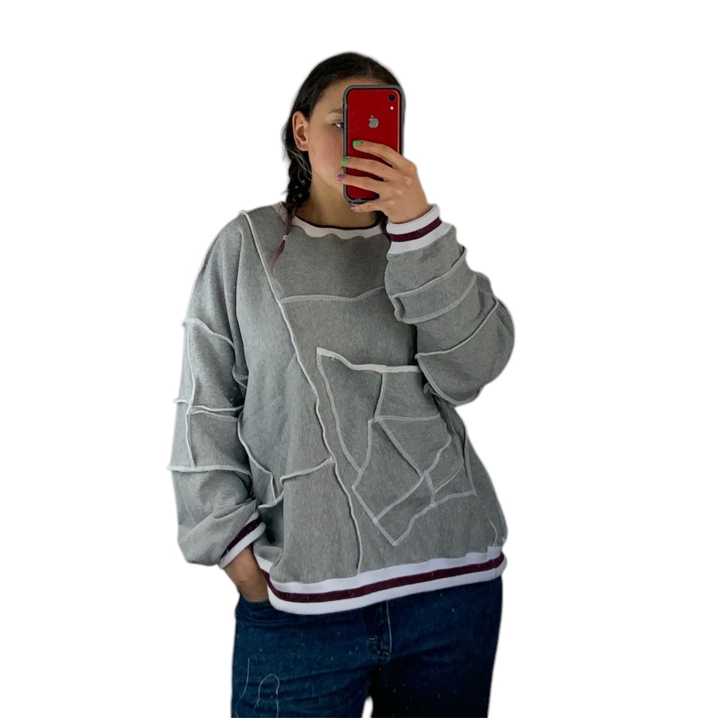 scrappy sweatshirt (L)