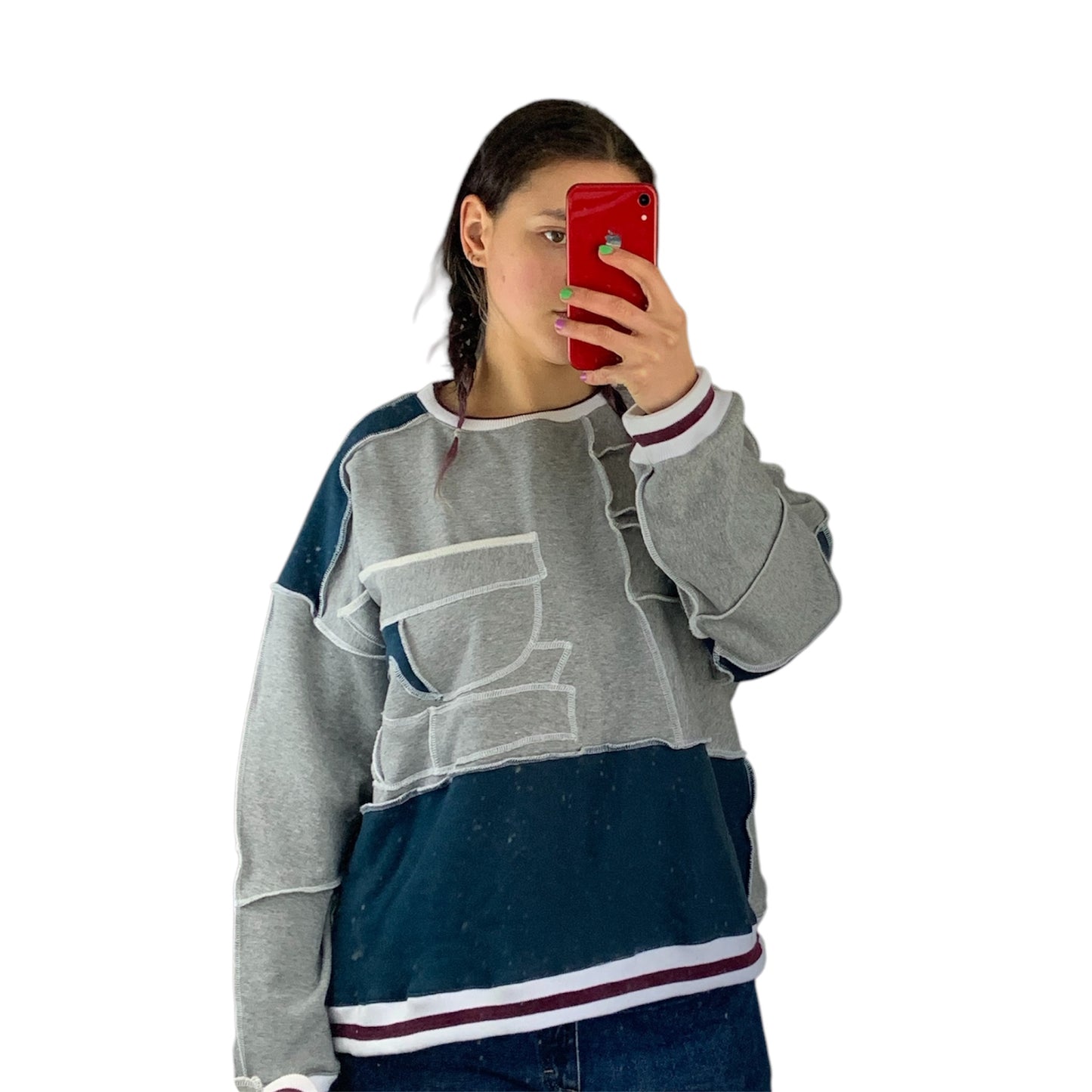 scrappy sweatshirt (L)