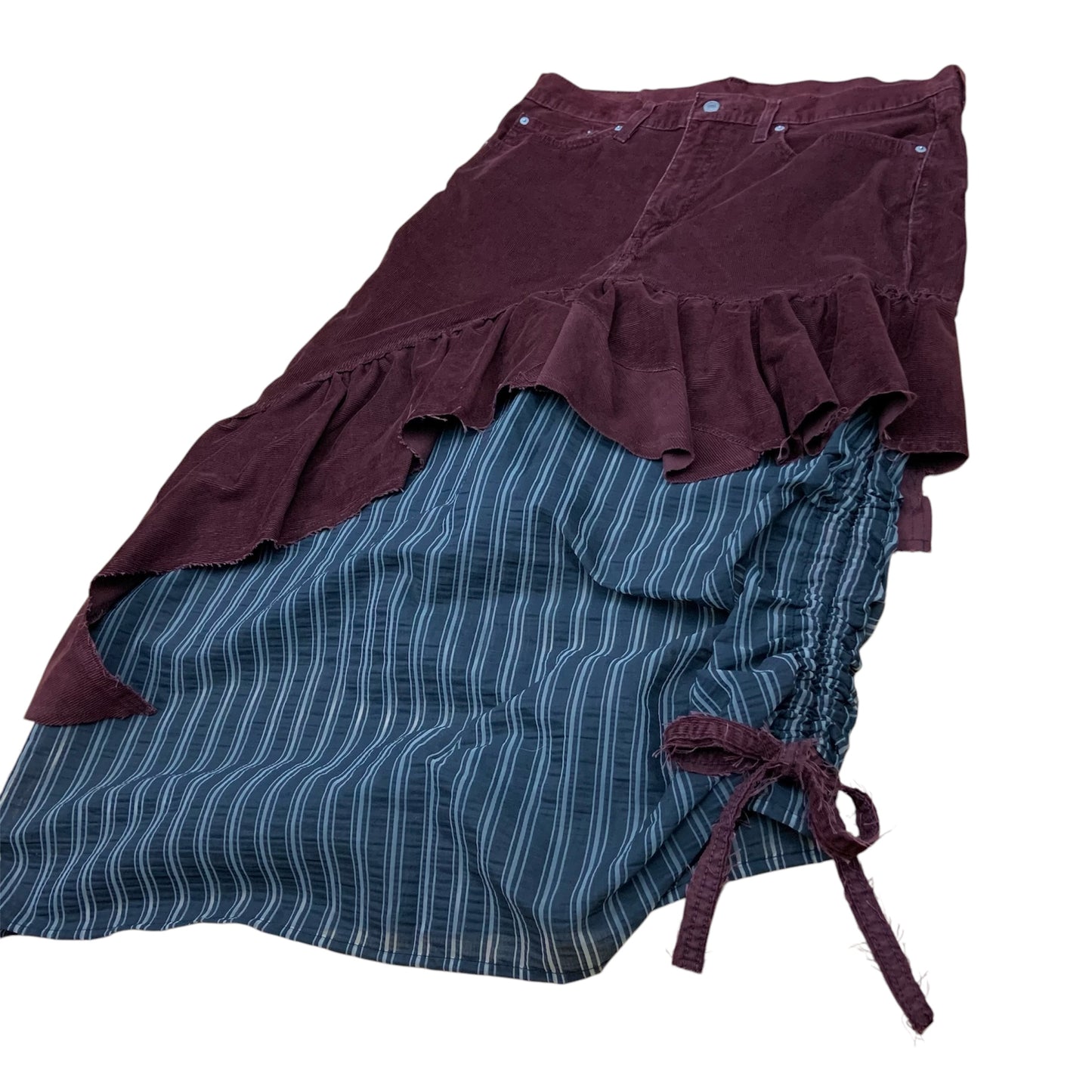 ruffle skirt maxi (XL)