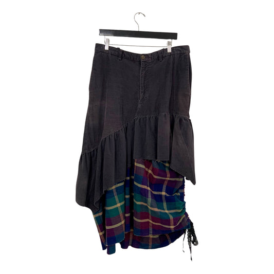 ruffle skirt maxi (38” w)