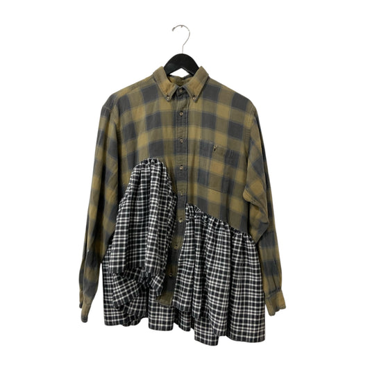 ruffle flannel (XL)