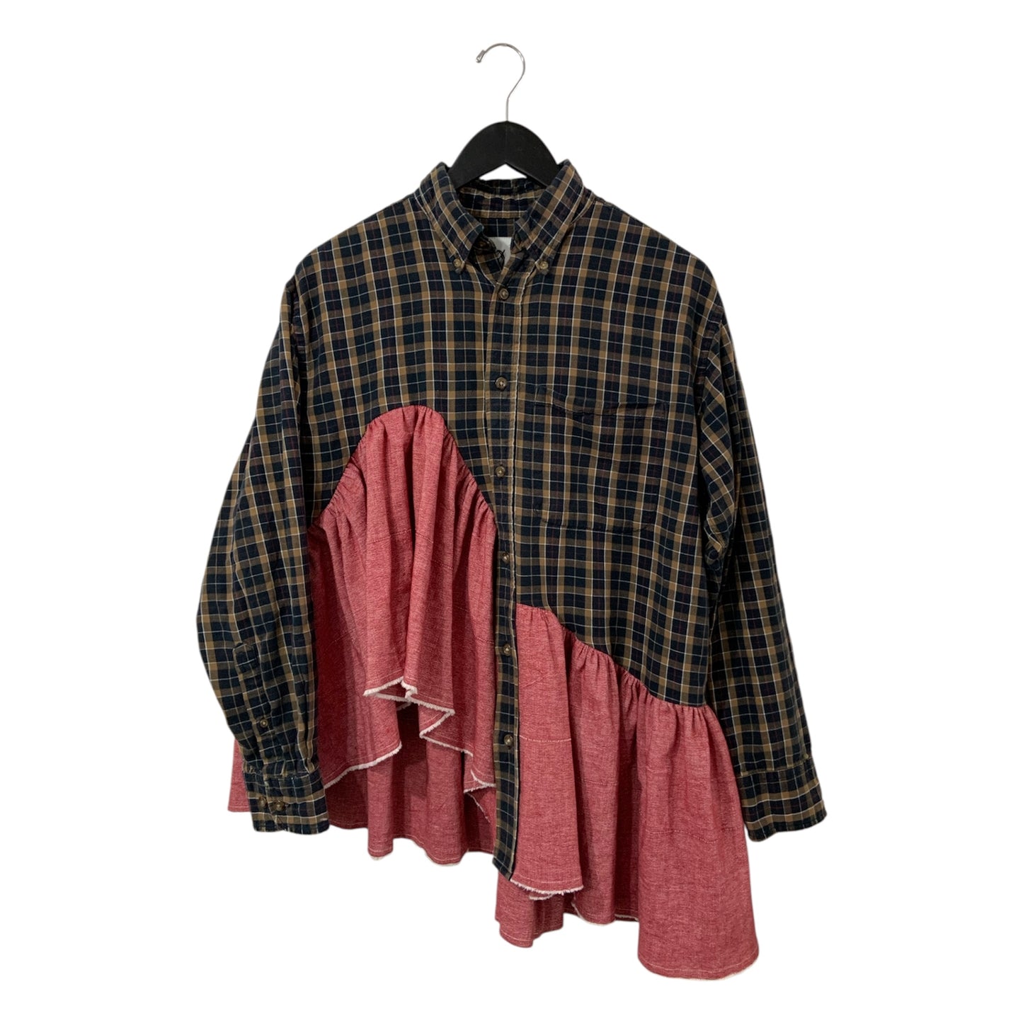 ruffle flannel (L)