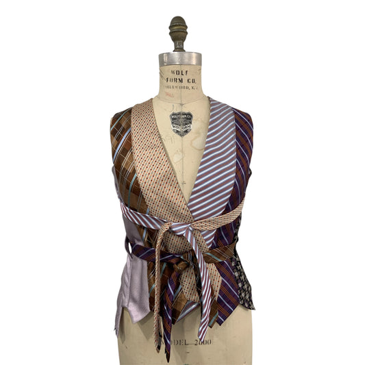 tie vest (XS-XXL)