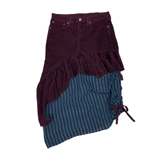 ruffle pant skirt from pants maxi (XL)