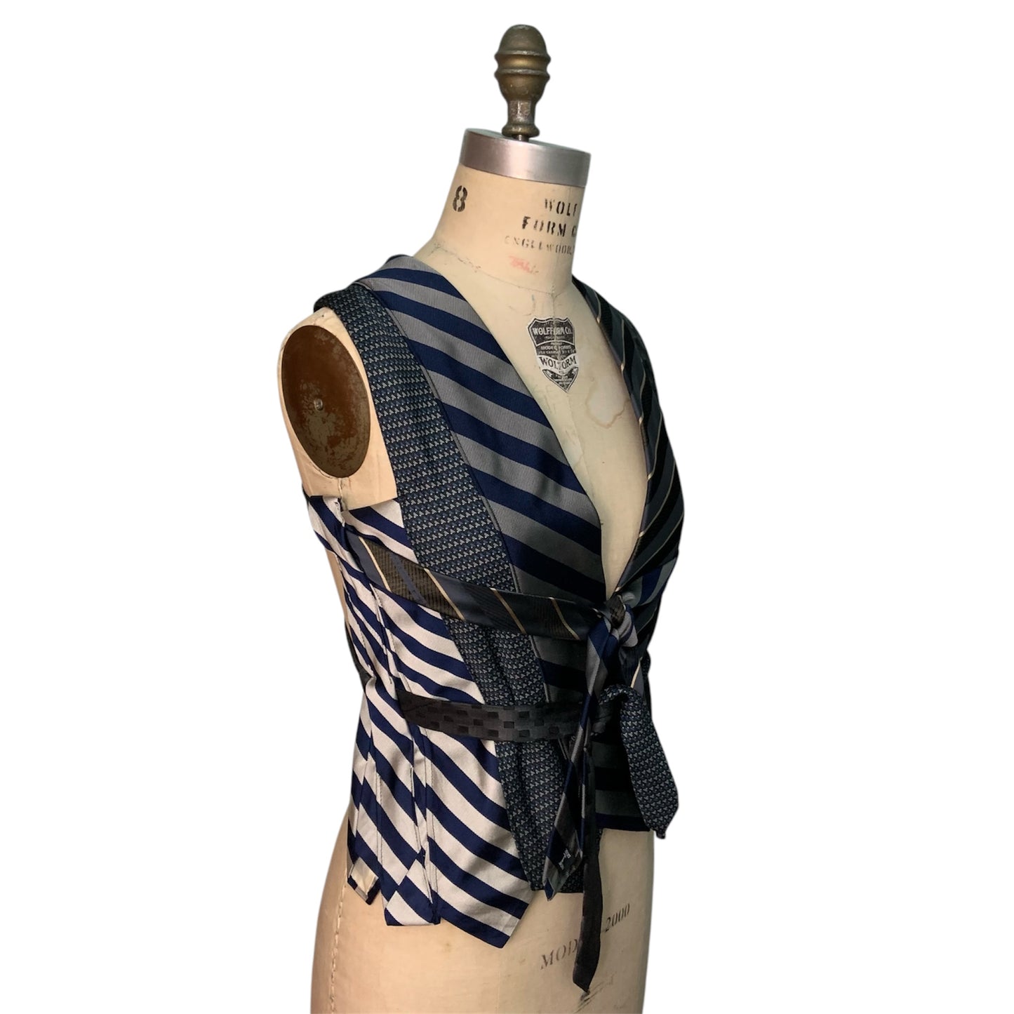 tie vest (XS-XXL)