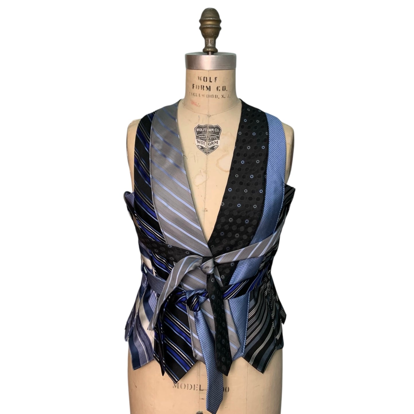 tie vest (XS-XXL)