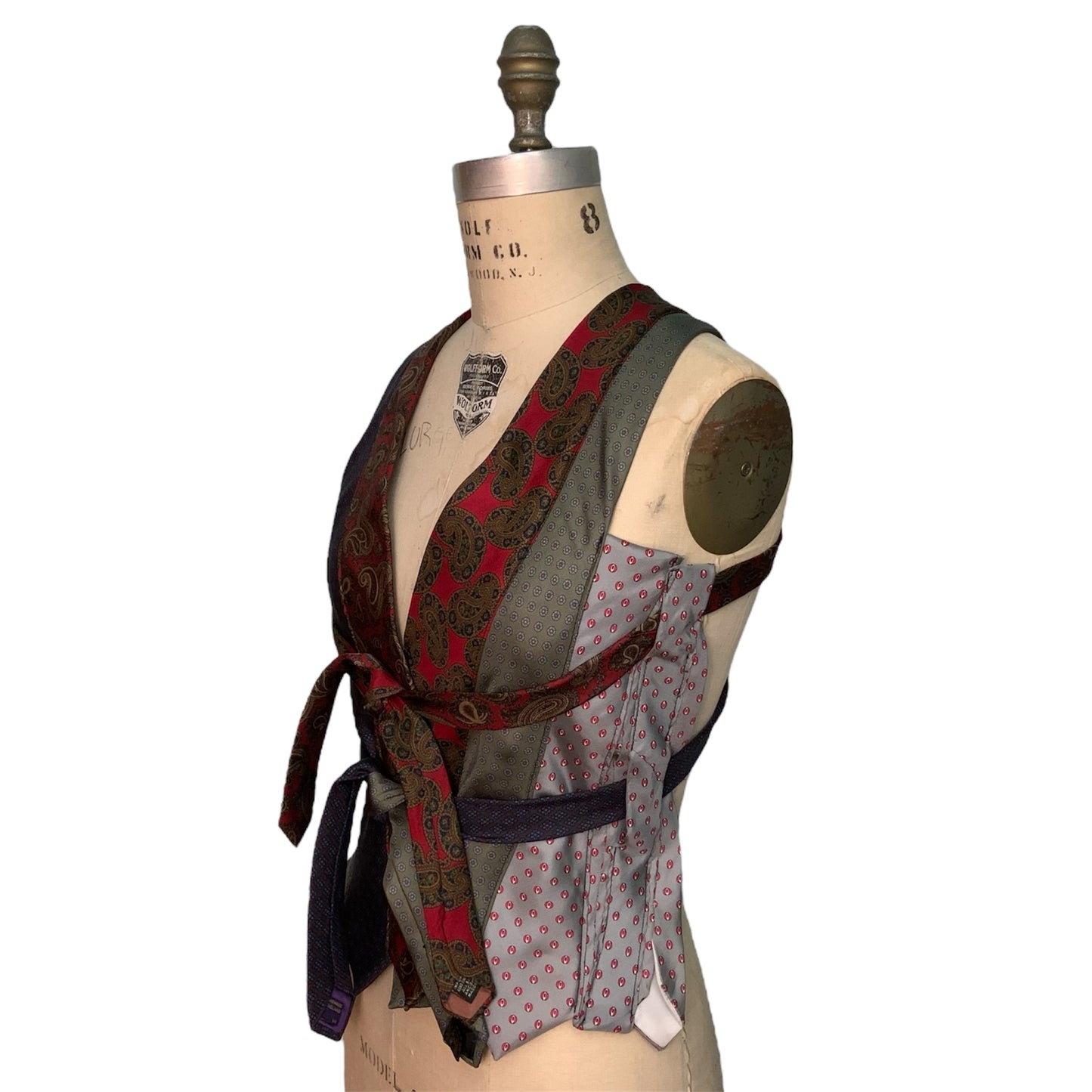 tie vest (XS-XXL)