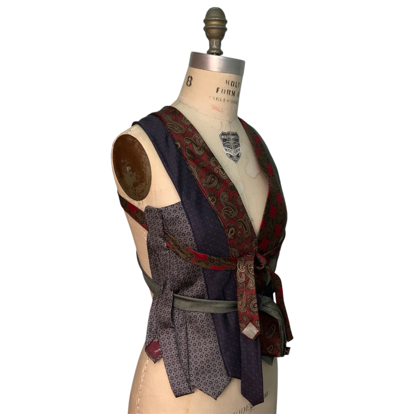 tie vest (XS-XXL)