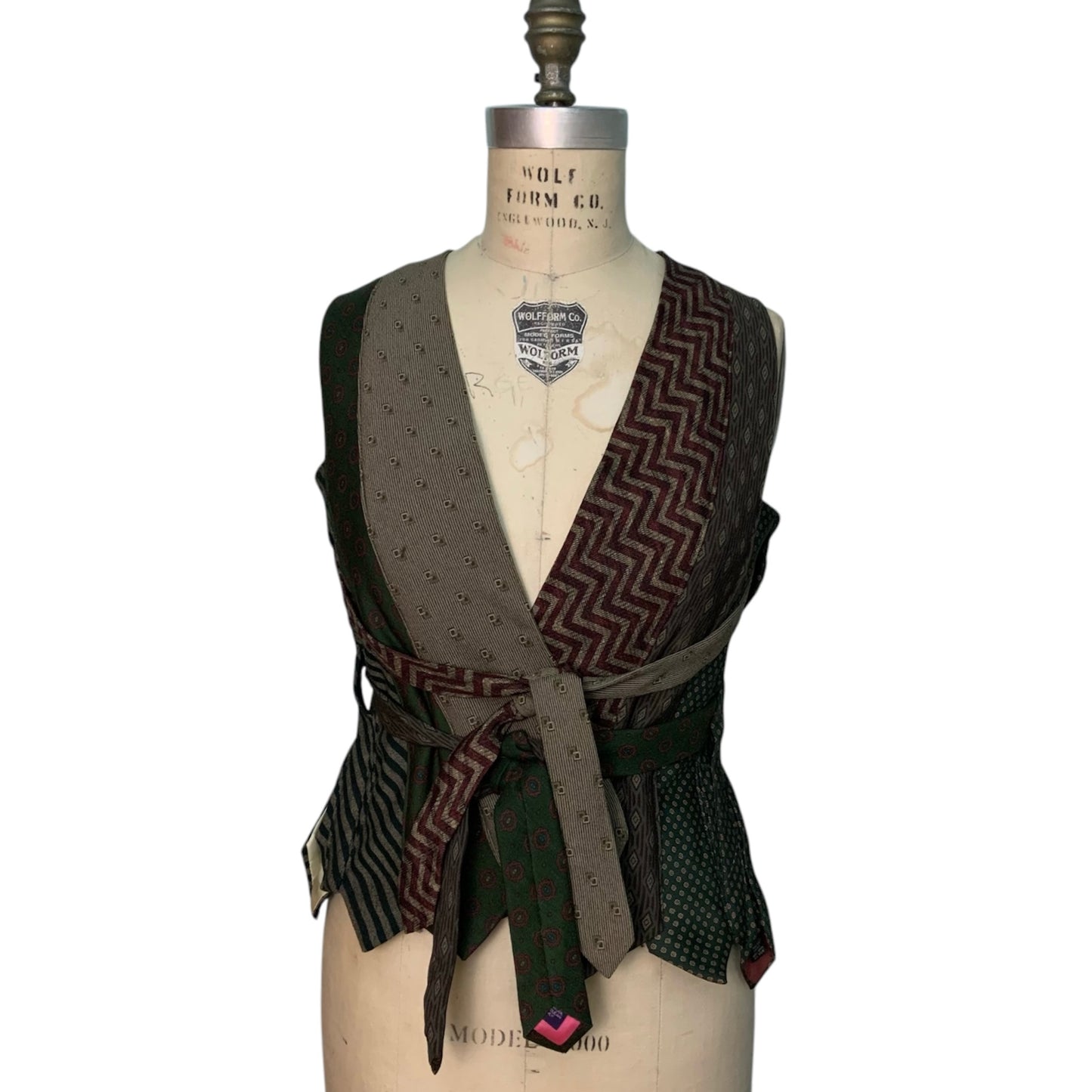tie vest (XS-XXL)