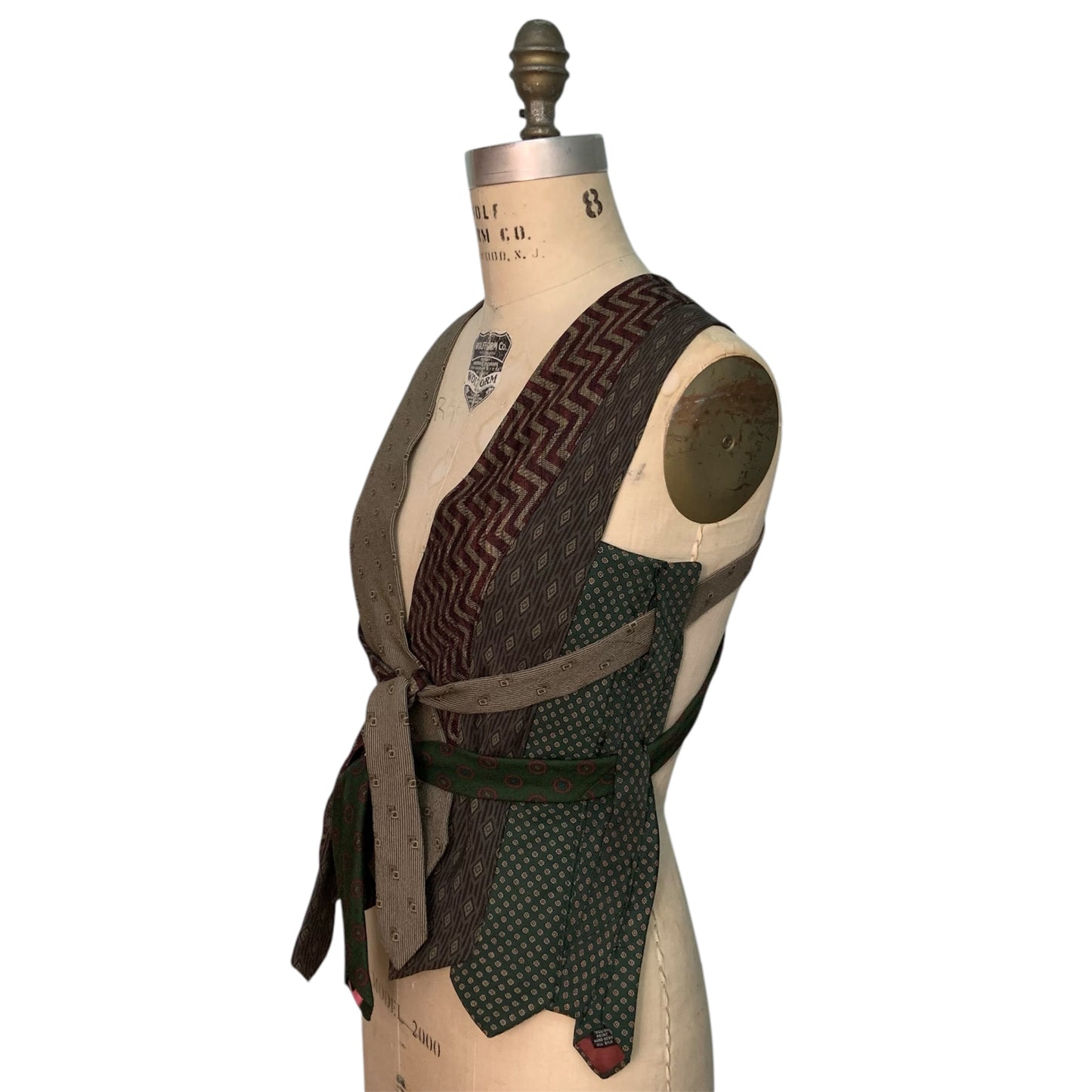 tie vest (XS-XXL)