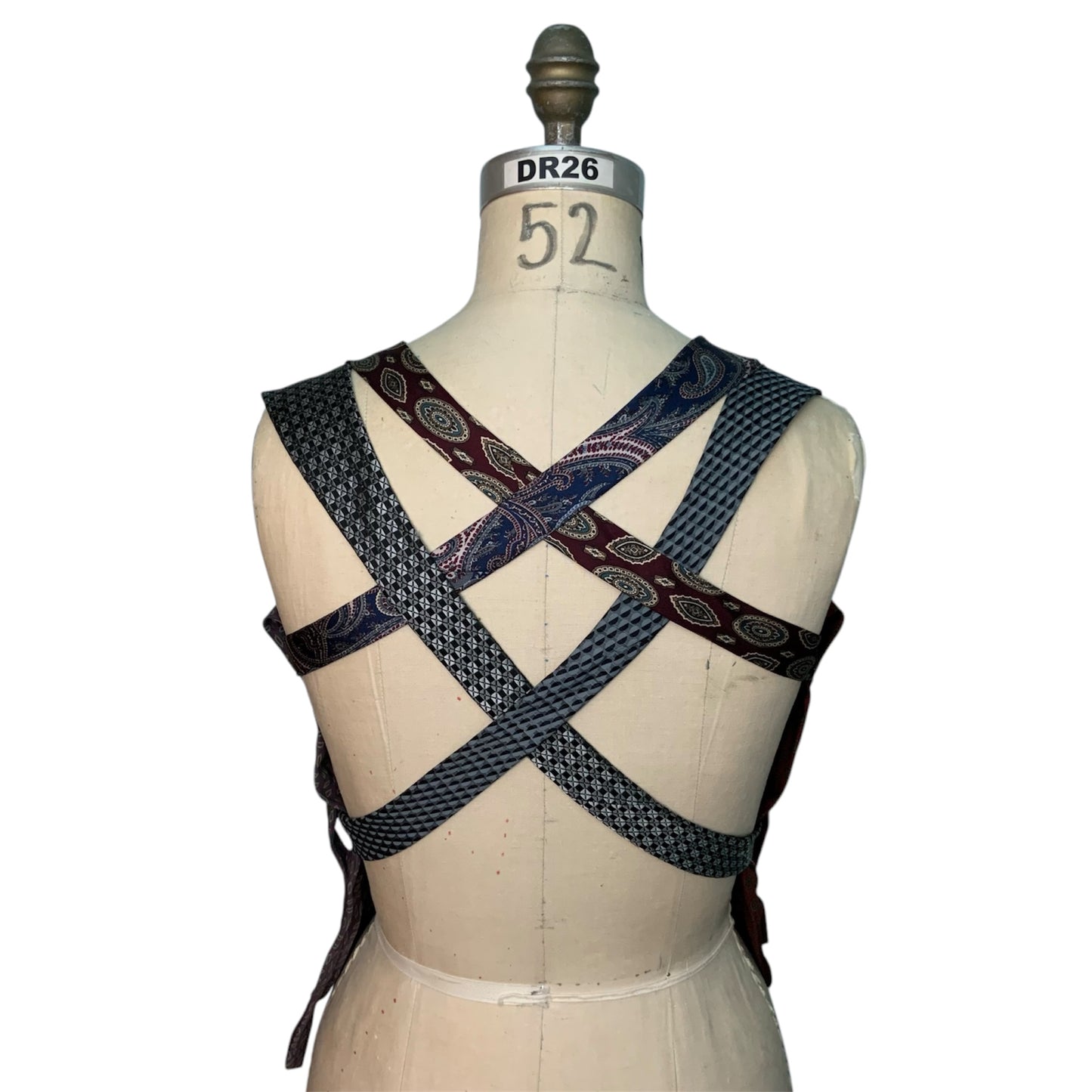 tie vest (XS-XXL)