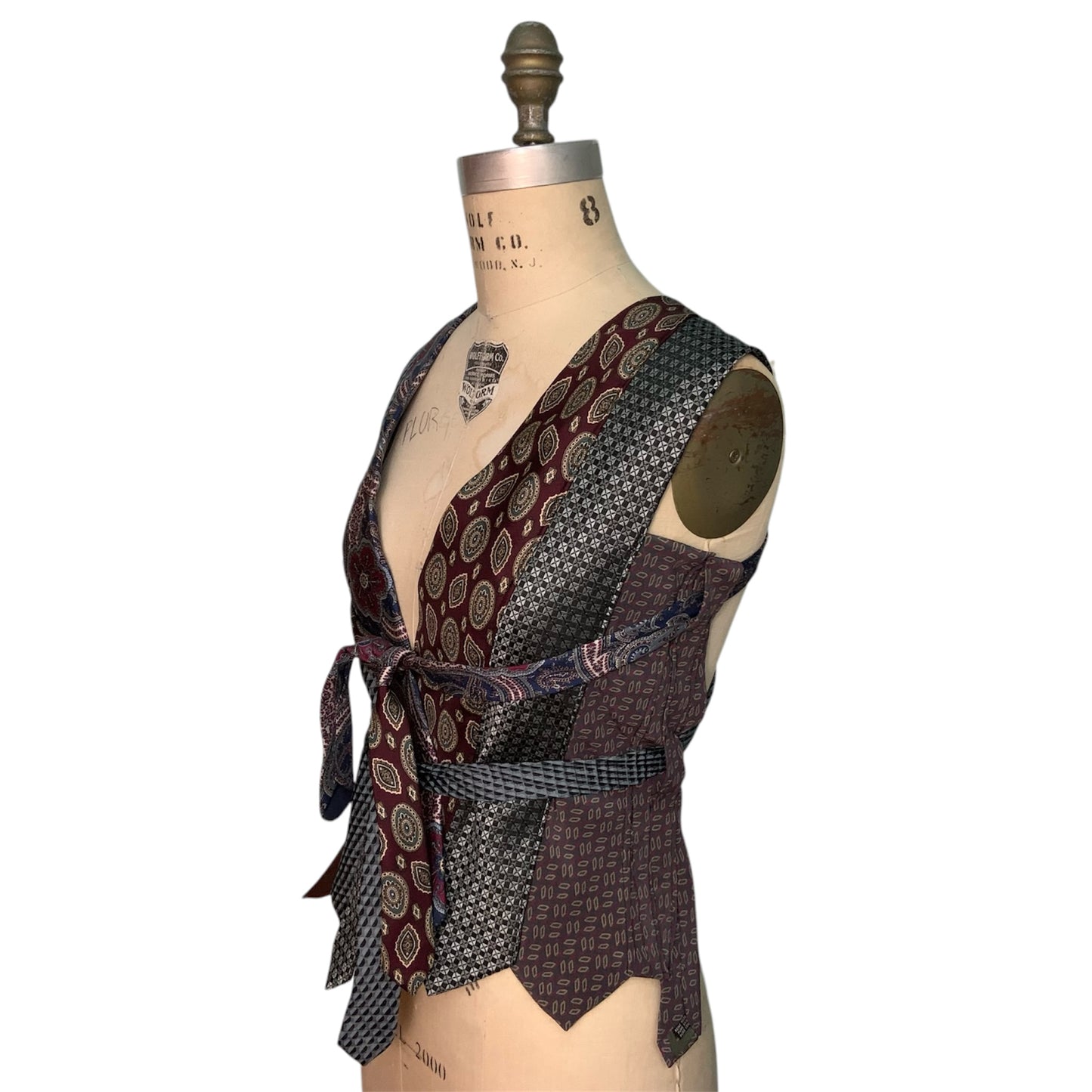 tie vest (XS-XXL)