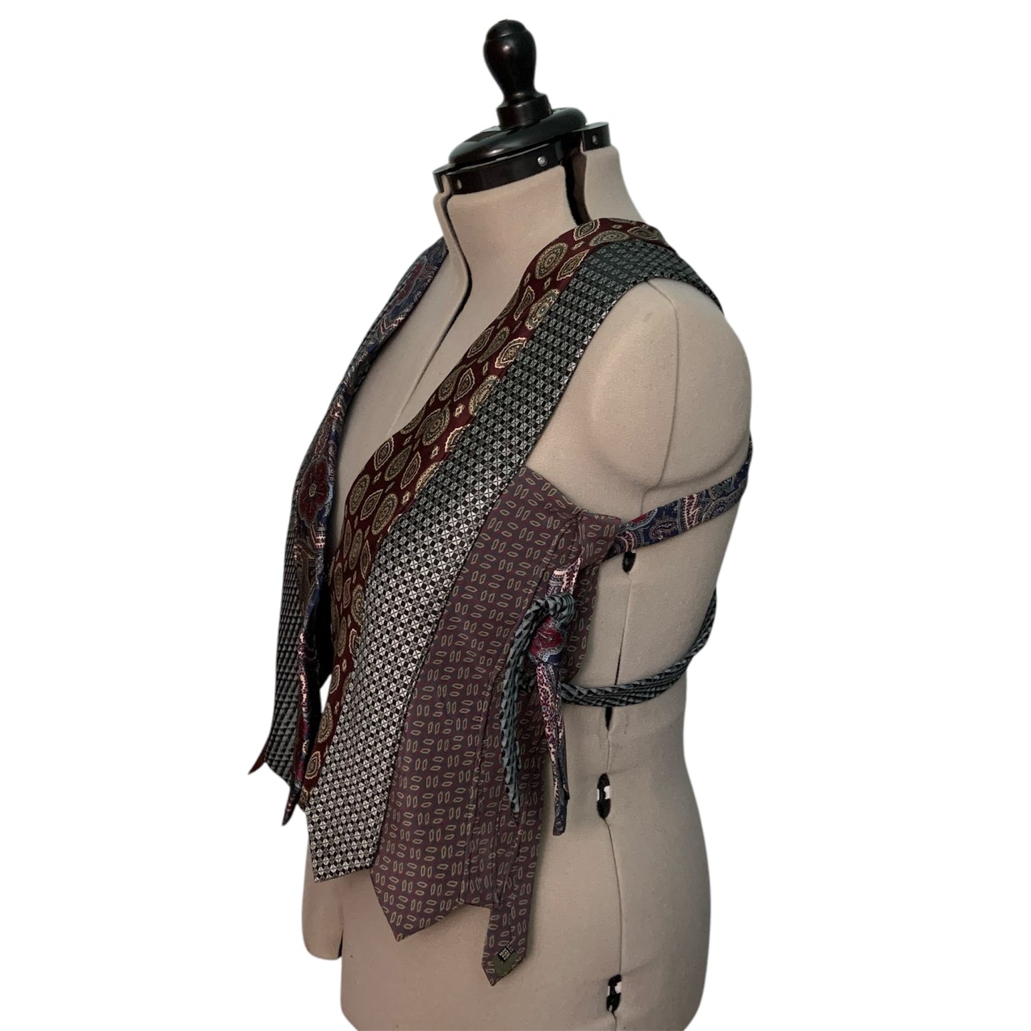 tie vest (XS-XXL)