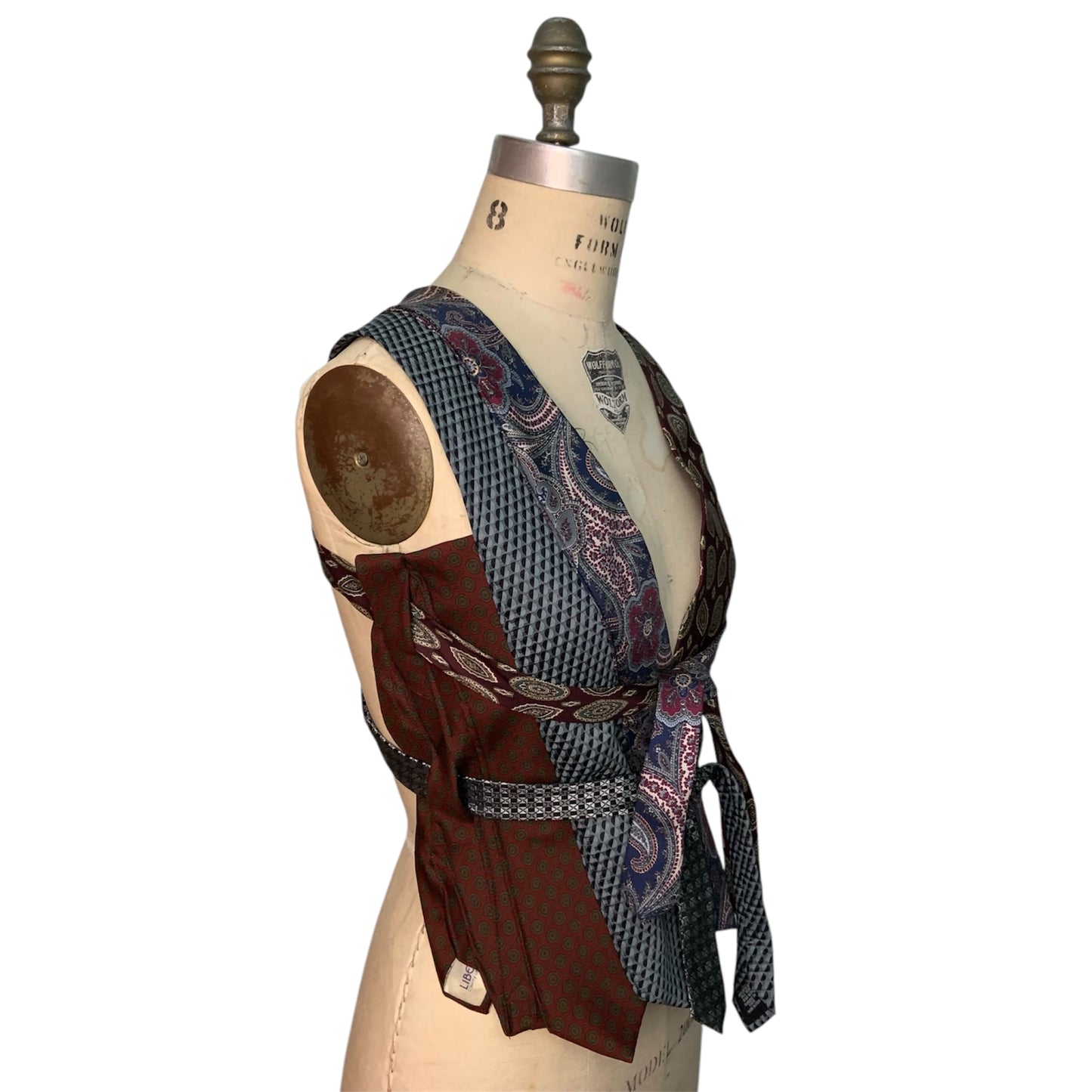 tie vest (XS-XXL)